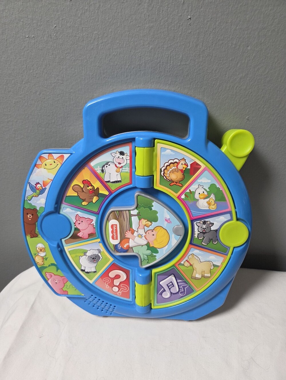 Fisher-Price Little People World of Animals See 'N Say Interactive Toy